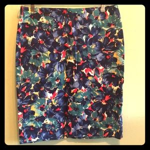 Talbots size 12 floral skirt